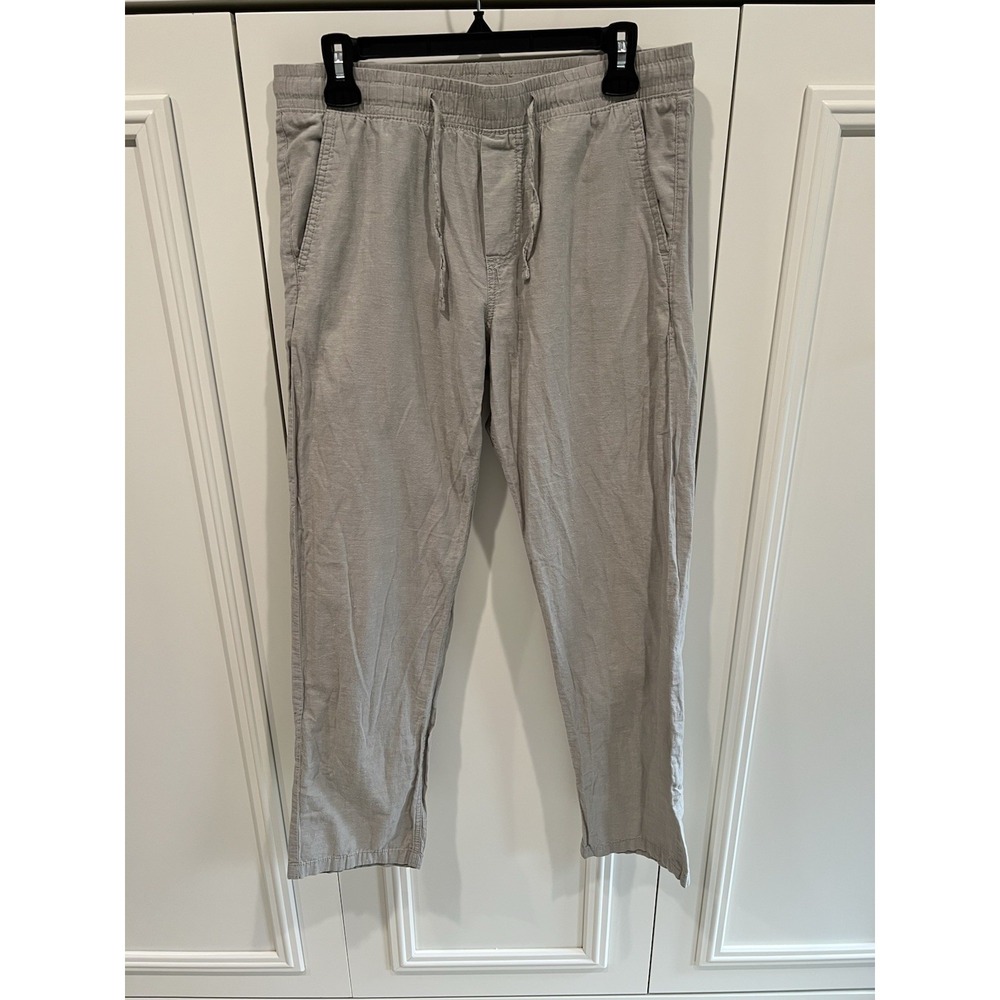 Jack & Jones Summer Linen Blend Jogger Pants‎ Pull On Beach Resort Coastal Vacay